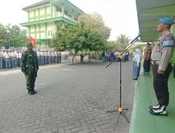 Menambahkan Nasionalisme di Kalangan Pelajar, Upaya Bhabinkamtibmas dan Babinsa di SMKI Krembung