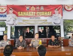 Polsek Krembung Gelar Curhat Kamtibmas, Wujudkan Pilkada Damai