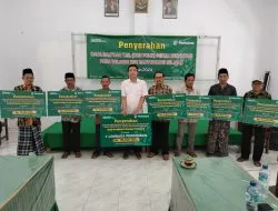 Perhutani KPH Banyuwangi Selatan Serahkan 115 Juta Rupiah Dana Bantuan TJSL Kepada 7 Lembaga Pendidikan