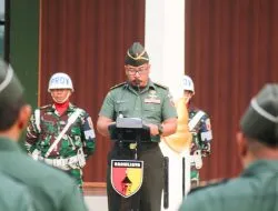 Kodim Bojonegoro Gelar Upacara Bendera Tujuh Belasan Bulan April 2025
