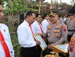 Berprestasi dalam Ungkap Kasus, Personel dan Warga Diganjar Penghargaan oleh Polres Wonogiri