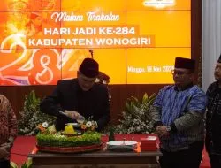 Kapolres Hadiri Malam Tirakatan HUT ke-284 Kabupaten Wonogiri Sebagai Wujud Sinergitas Polri dan Pemerintah Daerah