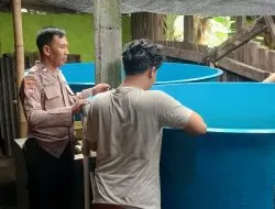 Kapolsek Taman Dorong Optimalisasi Lahan Kosong untuk Swasembada Pangan