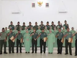 Kodim 0827/Sumenep Gelar Acara Pelepasan 08 Personel Pindah Satuan